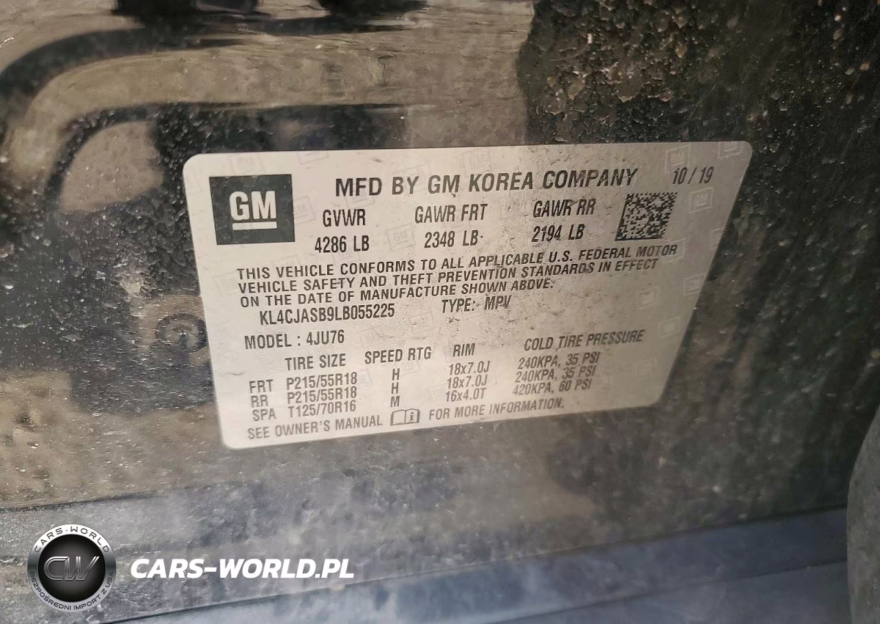 2020 Buick Encore Preferred VIN:KL4CJASB9LB055225 - 12