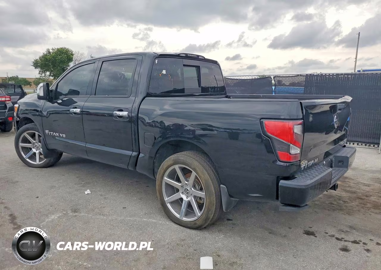 2020 Nissan Titan Sv VIN:1N6AA1EFXLN504144 - 2