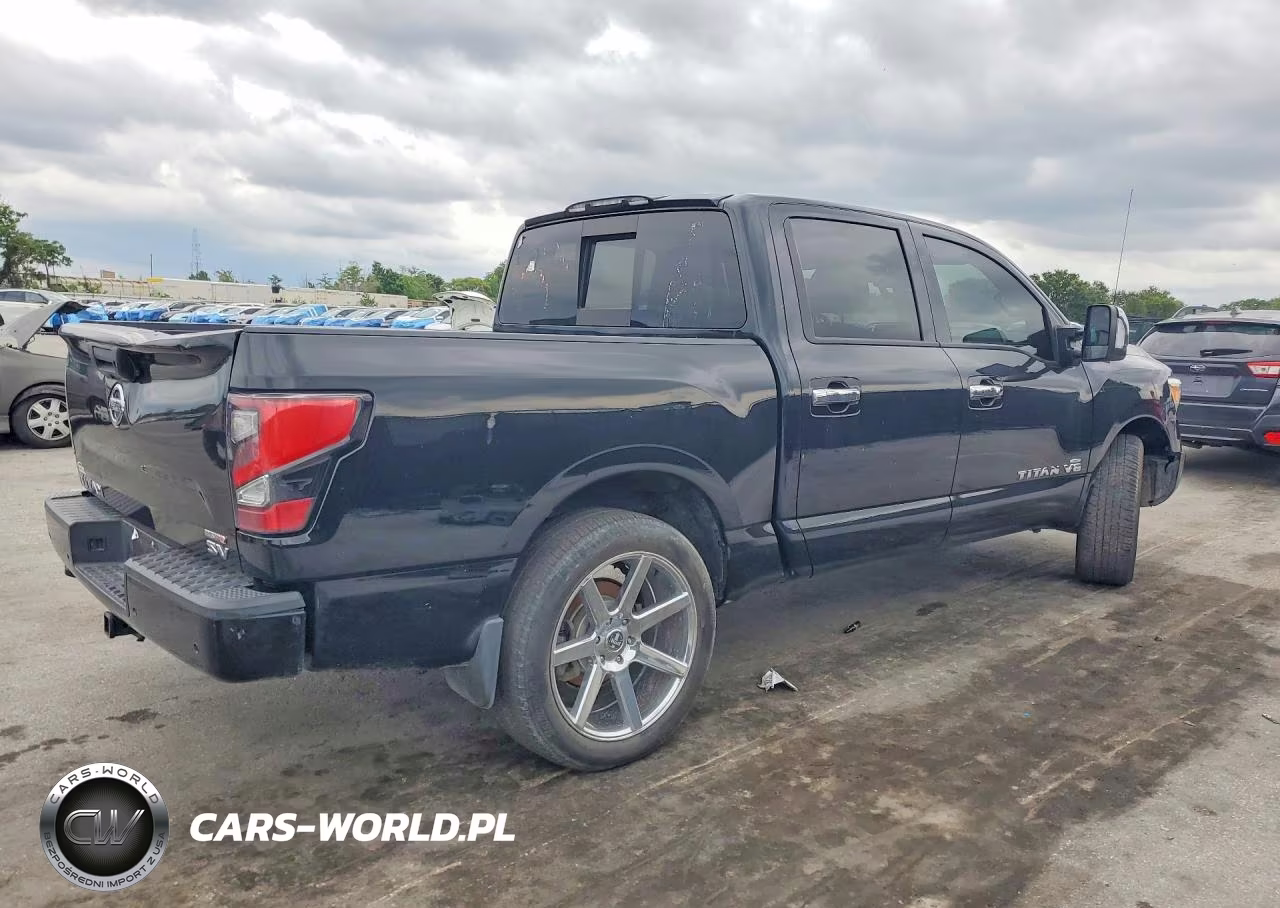 2020 Nissan Titan Sv VIN:1N6AA1EFXLN504144 - 3
