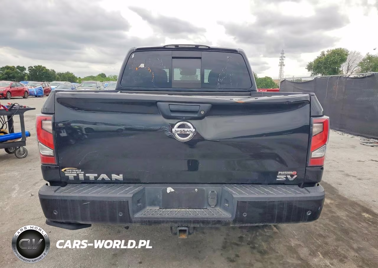 2020 Nissan Titan Sv VIN:1N6AA1EFXLN504144 - 6
