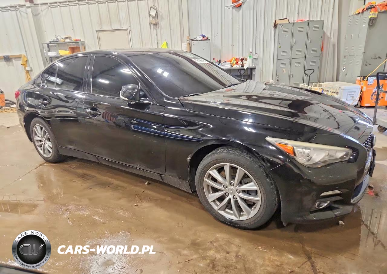 2014 Infiniti Q50 Base VIN:JN1BV7AR3EM689244 - 4