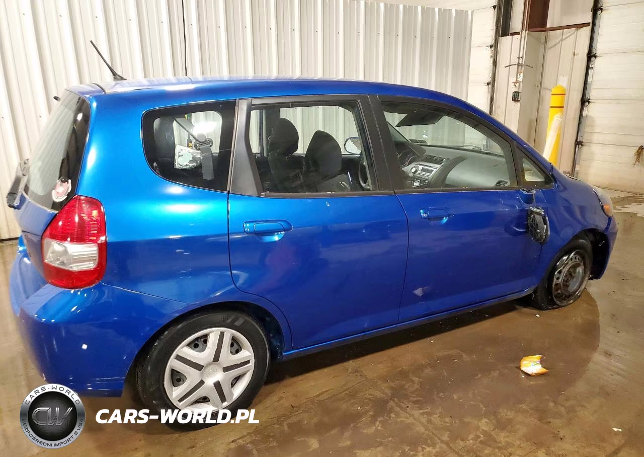 2007 Honda Fit VIN:JHMGD38487S010879 - 3
