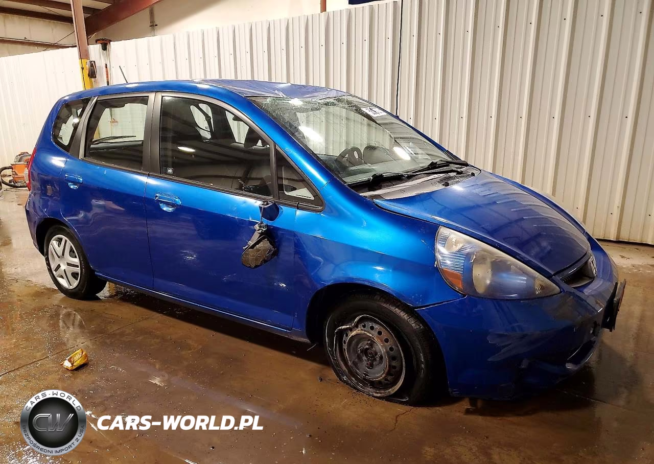 2007 Honda Fit VIN:JHMGD38487S010879 - 4