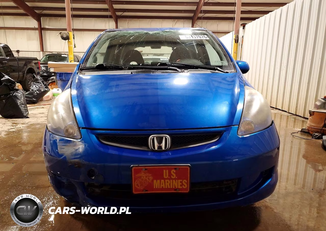 2007 Honda Fit VIN:JHMGD38487S010879 - 5