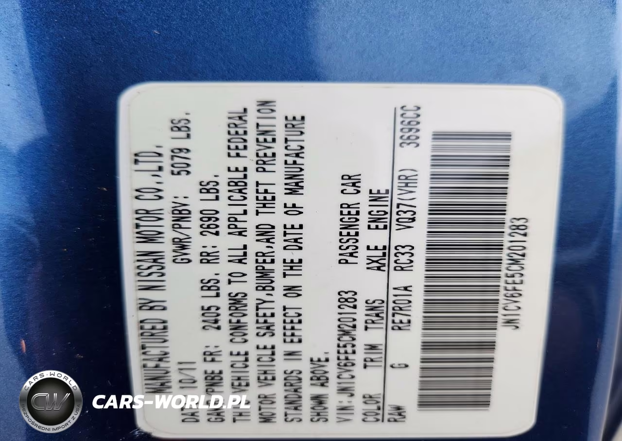 2012 Infiniti G37 Convertible Base VIN:JN1CV6FE5CM201283 - 12