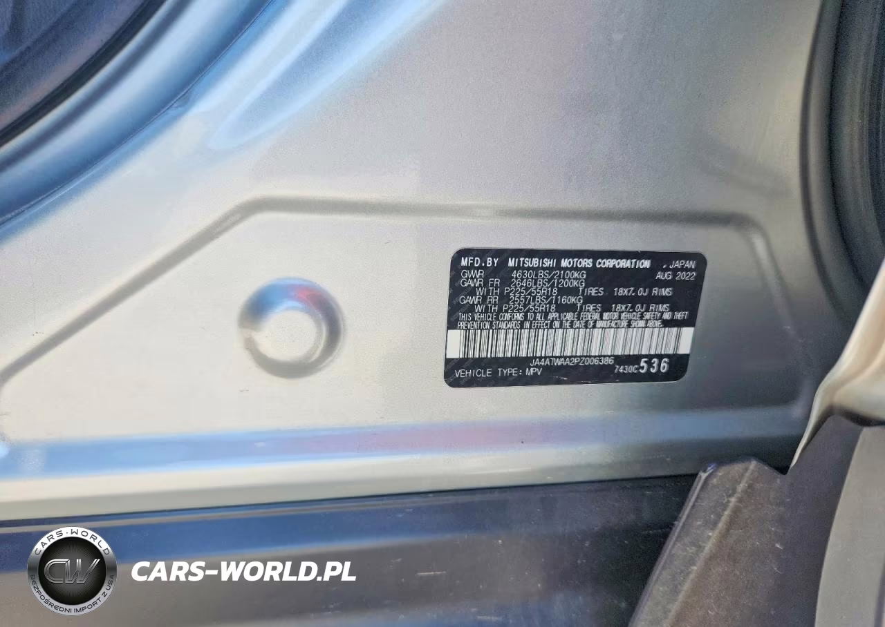 2023 Mitsubishi Eclipse Cross Se VIN:JA4ATWAA2PZ006386 - 13