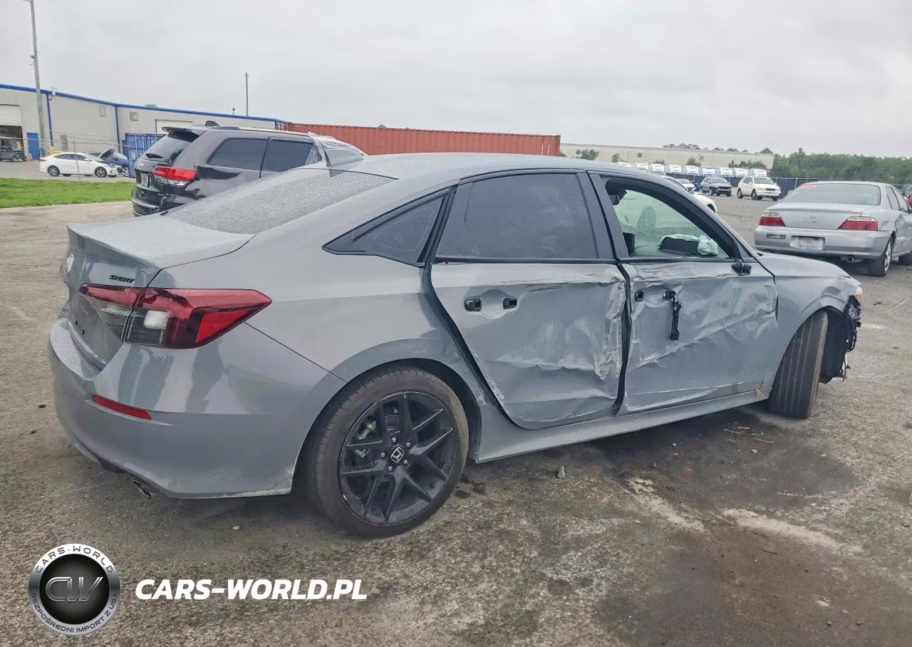 2026 Honda Civic Sport VIN:2HGFE2F57TH570590 - 3