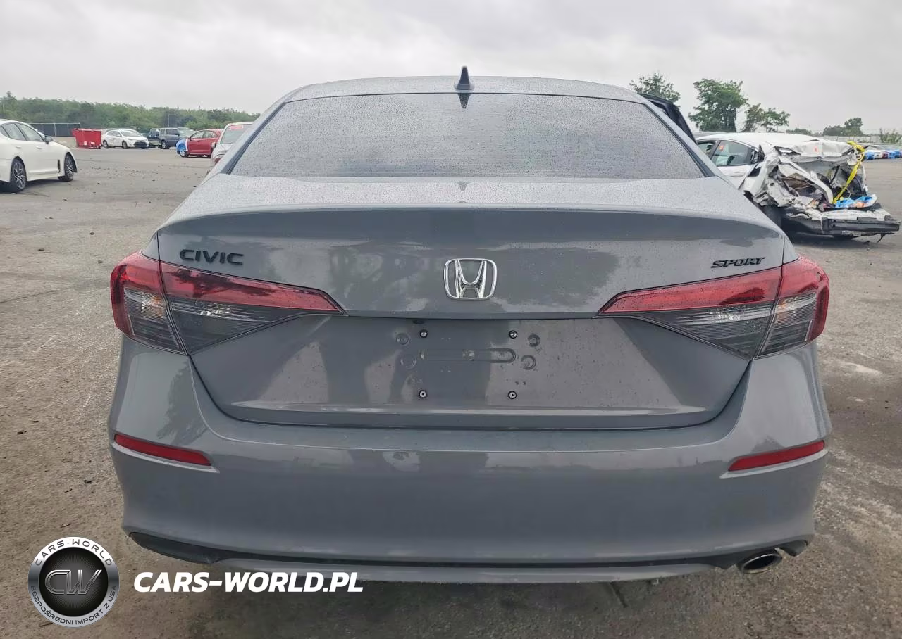 2026 Honda Civic Sport VIN:2HGFE2F57TH570590 - 6