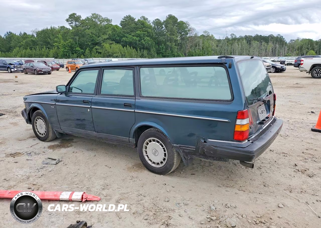 1993 Volvo 240 VIN:YV1AW8804P1951497 - 2