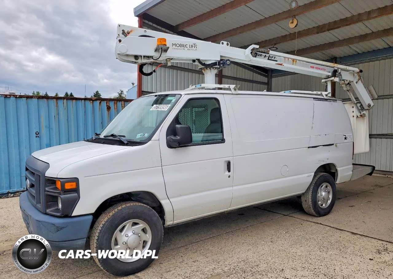 2014 Ford E350 Van With Bucket Lift VIN:1FDSE3ELXEDA48857 - 2