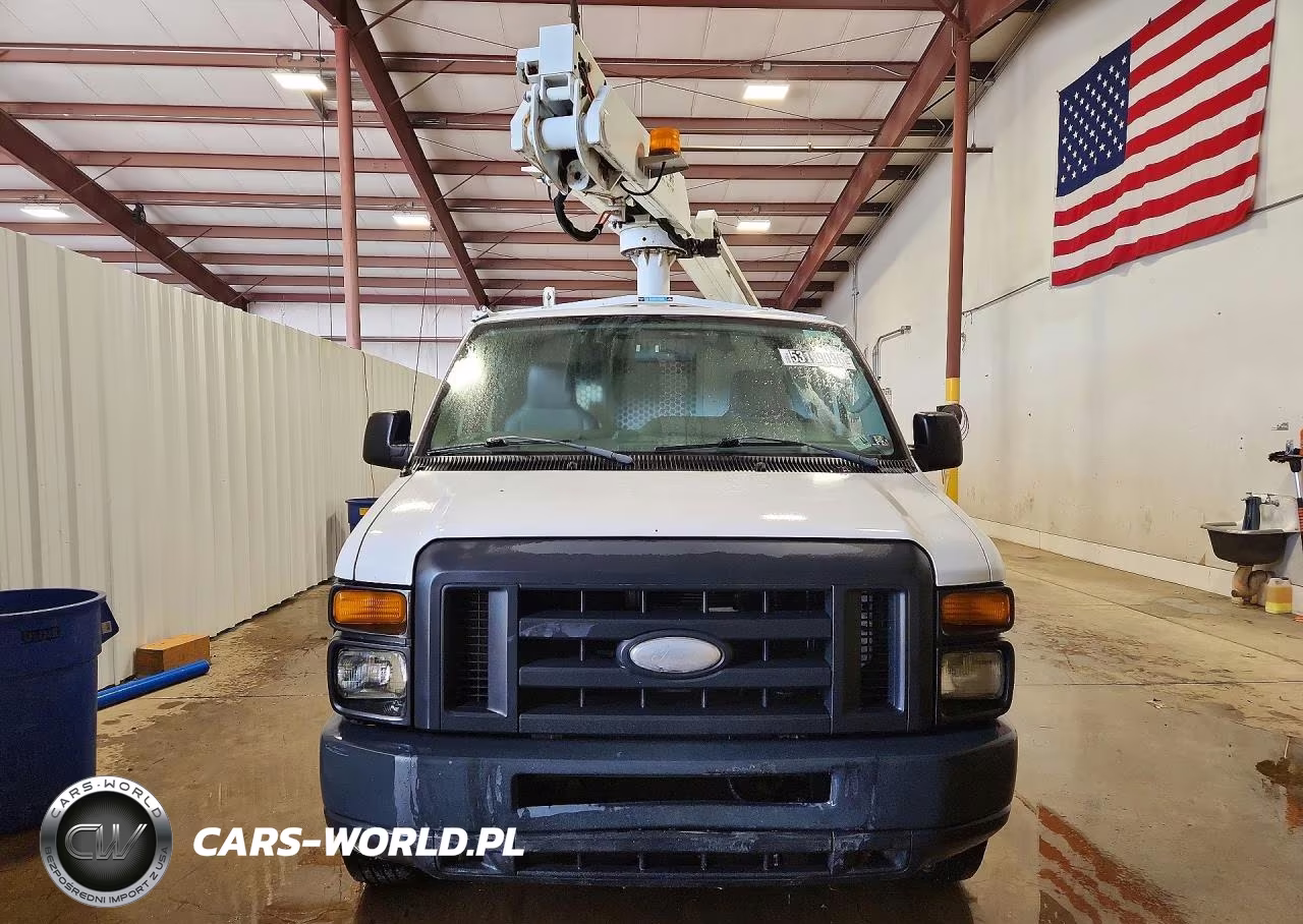 2014 Ford E350 Van With Bucket Lift VIN:1FDSE3ELXEDA48857 - 5