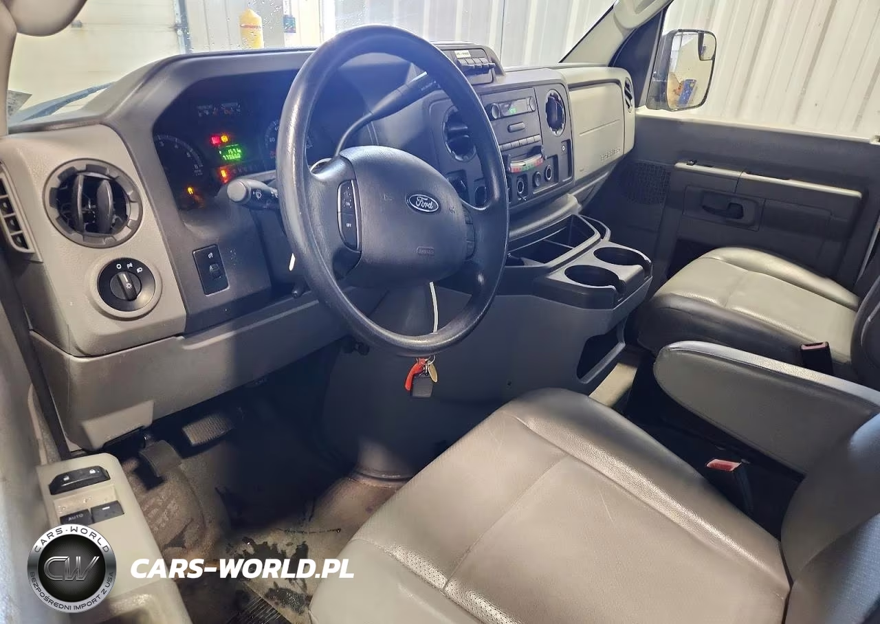 2014 Ford E350 Van With Bucket Lift VIN:1FDSE3ELXEDA48857 - 8