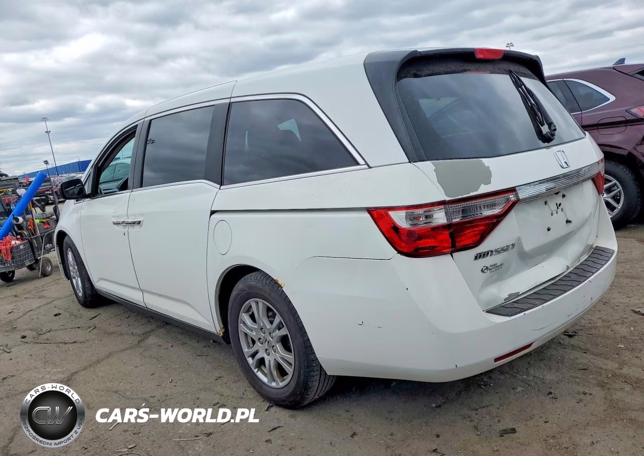 2013 Honda Odyssey Exl VIN:5FNRL5H69DB090292 - 2