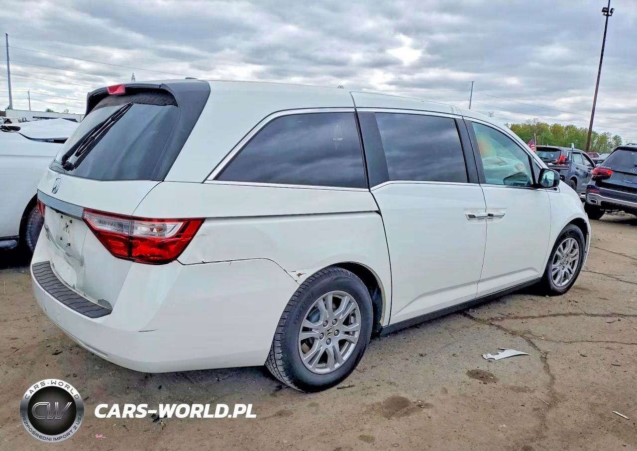 2013 Honda Odyssey Exl VIN:5FNRL5H69DB090292 - 3