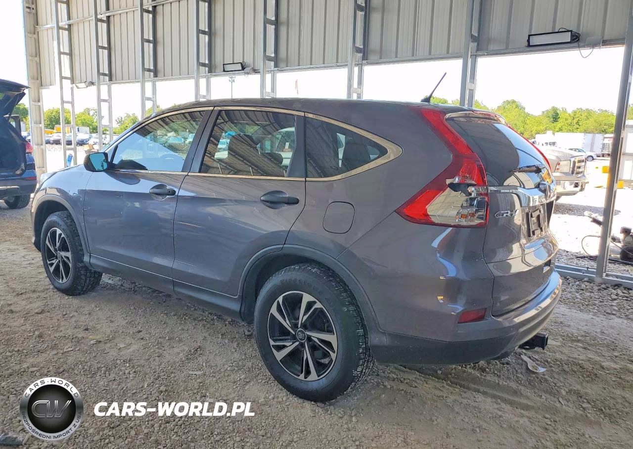 2015 Honda Cr-V Lx VIN:5J6RM4H36FL021390 - 2
