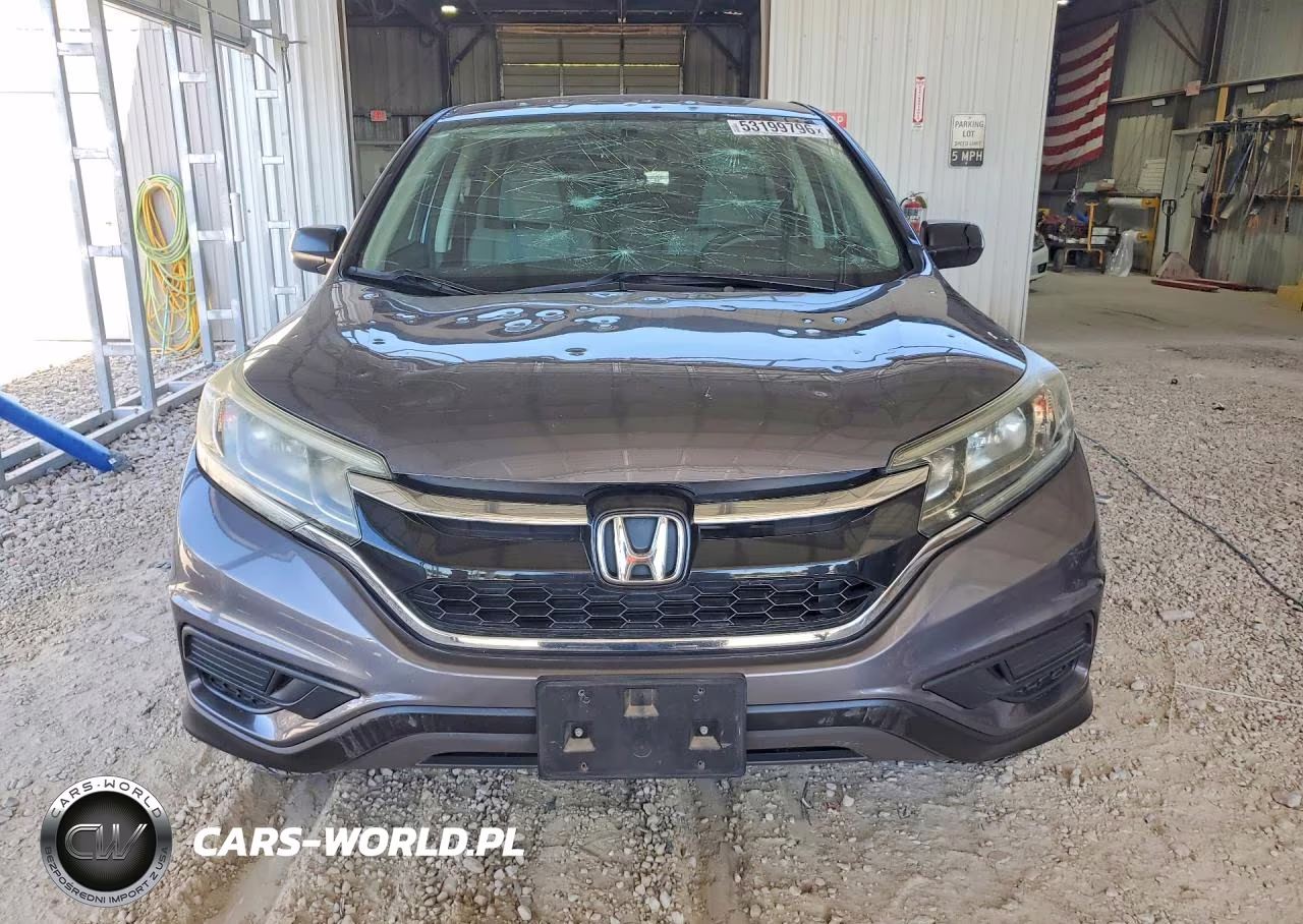 2015 Honda Cr-V Lx VIN:5J6RM4H36FL021390 - 5