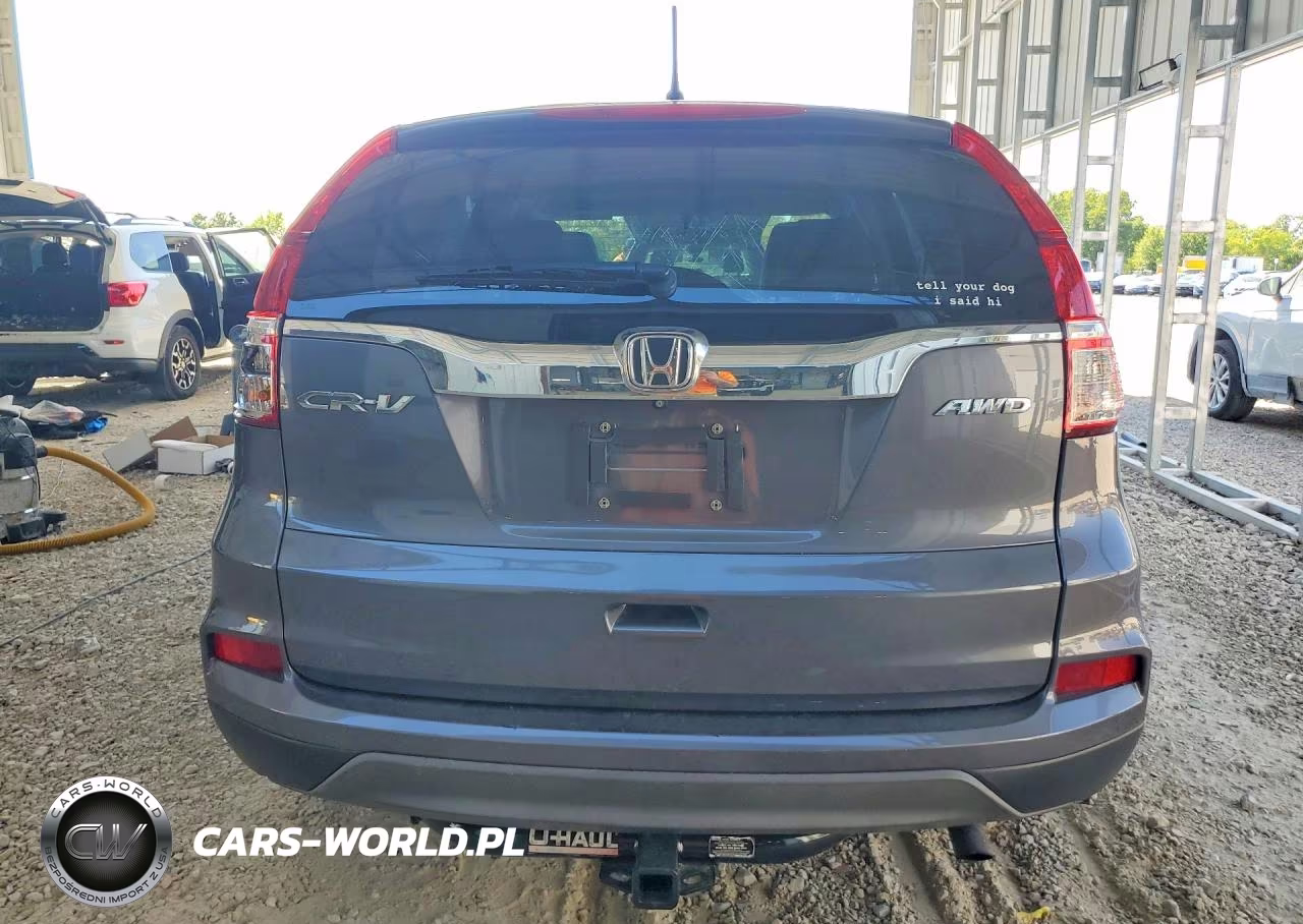 2015 Honda Cr-V Lx VIN:5J6RM4H36FL021390 - 6