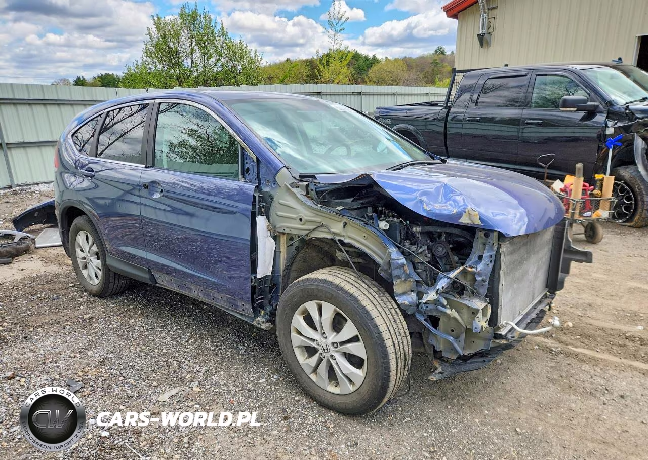 2013 Honda Cr-V Ex VIN:2HKRM4H55DH625005 - 4