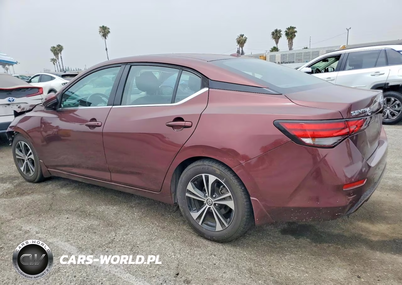 2020 Nissan Sentra Sv VIN:3N1AB8CV9LY229648 - 2