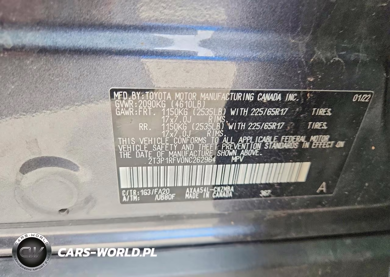 2022 Toyota Rav4 Xle VIN:2T3P1RFV0NC262964 - 13