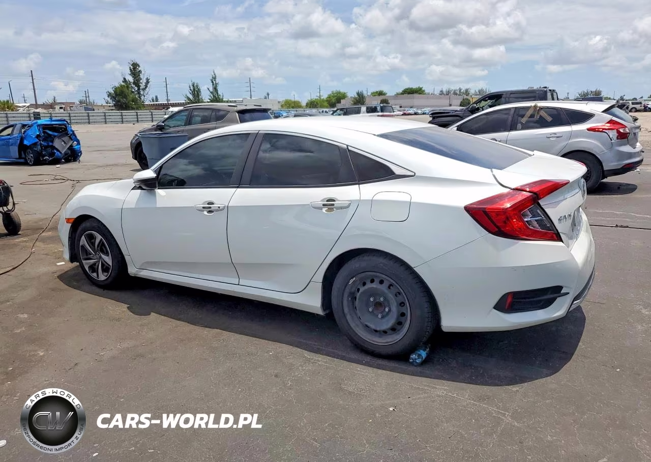 2021 Honda Civic Lx VIN:2HGFC2F69MH550387 - 2