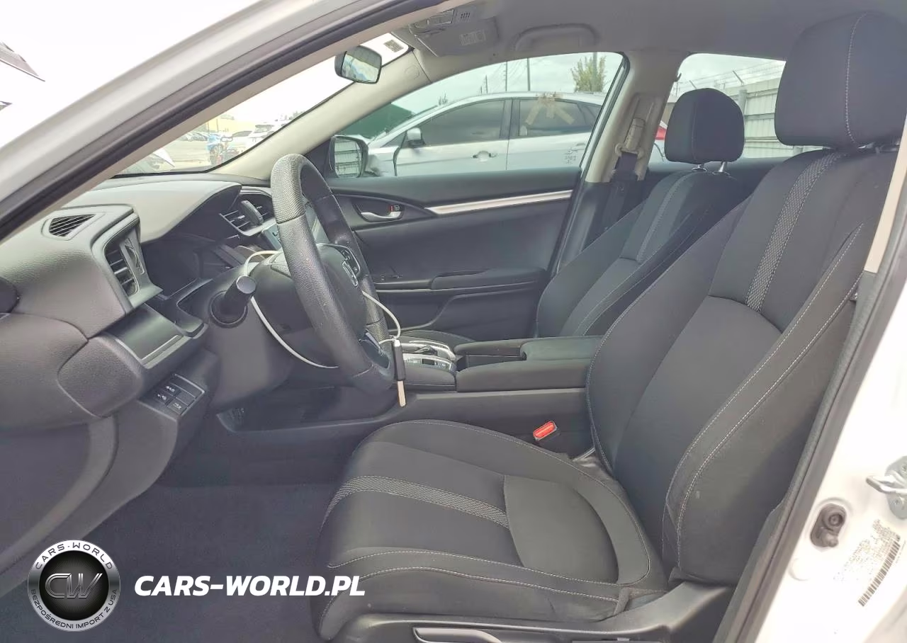 2021 Honda Civic Lx VIN:2HGFC2F69MH550387 - 7