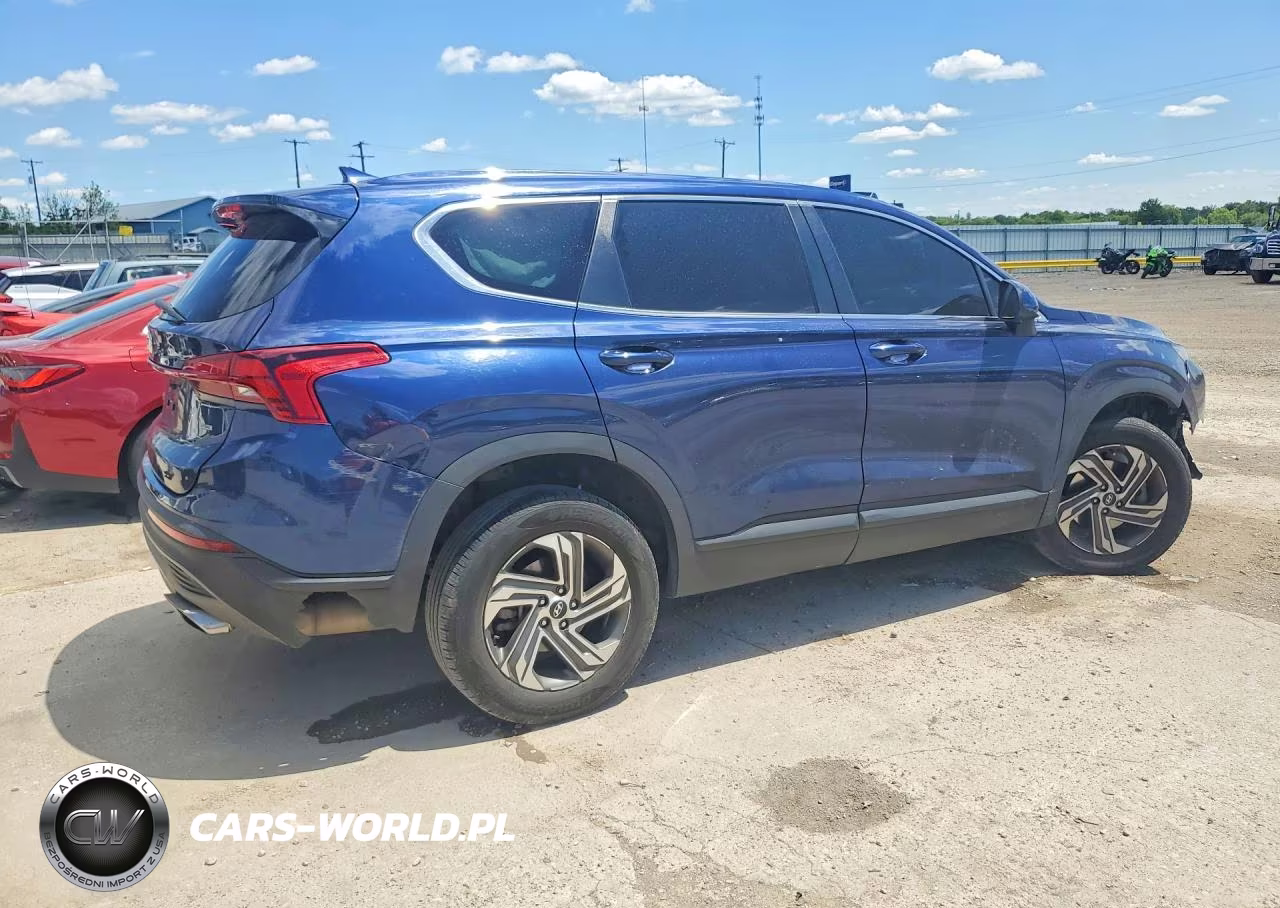 2021 Hyundai Santa Fe Se VIN:5NMS1DAJXMH329072 - 3