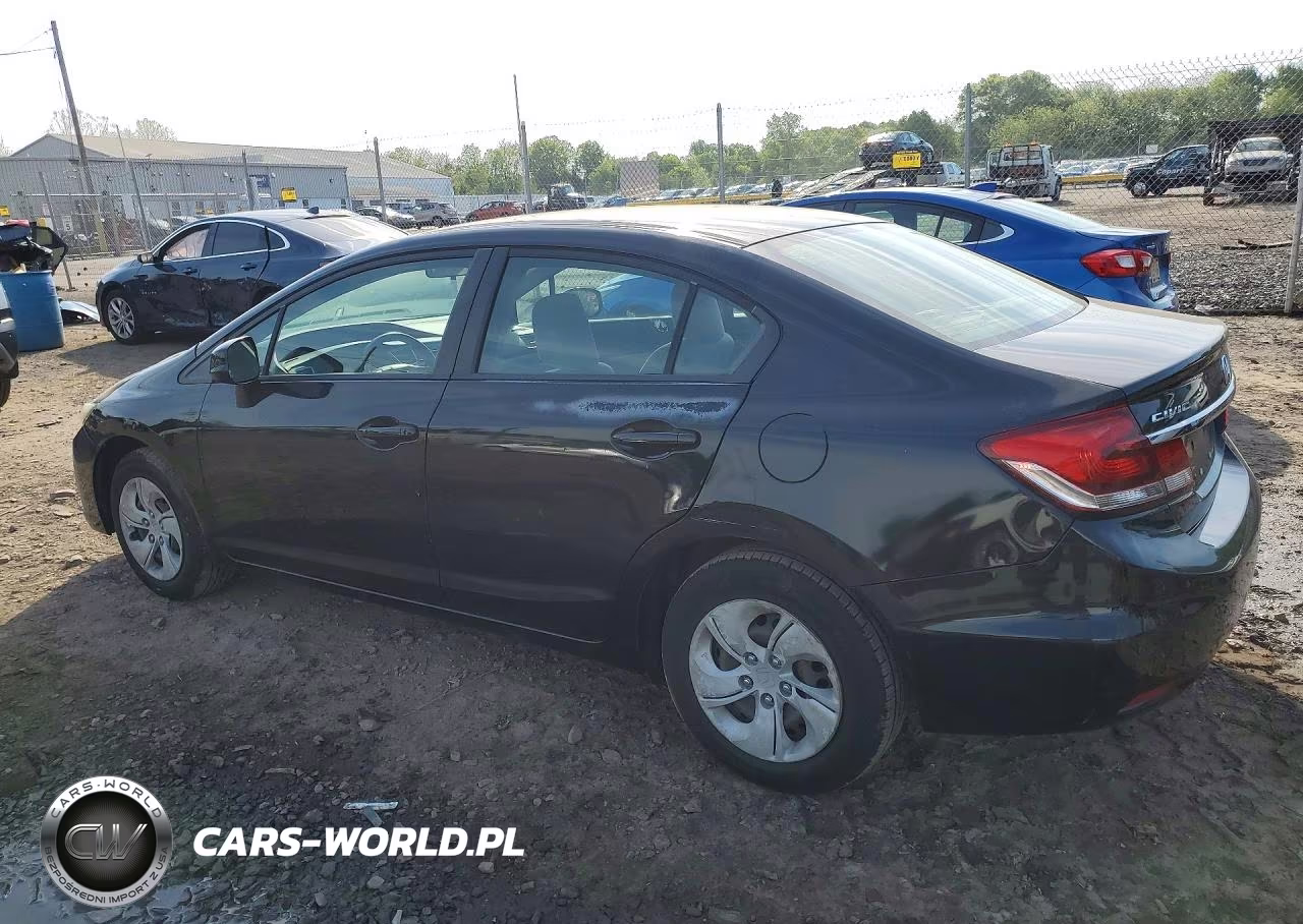 2013 Honda Civic Lx VIN:2HGFB2F59DH531364 - 2