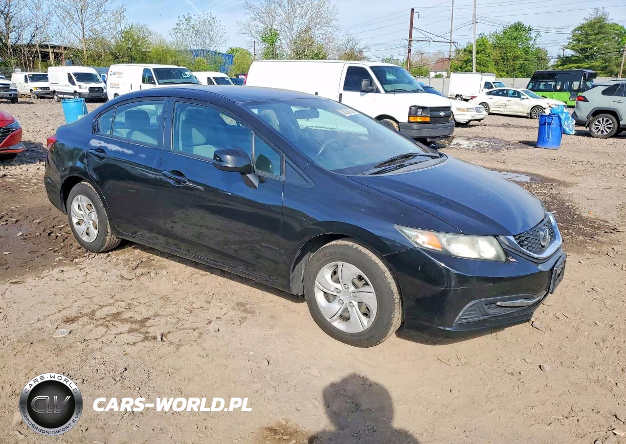 2013 Honda Civic Lx VIN:2HGFB2F59DH531364 - 4
