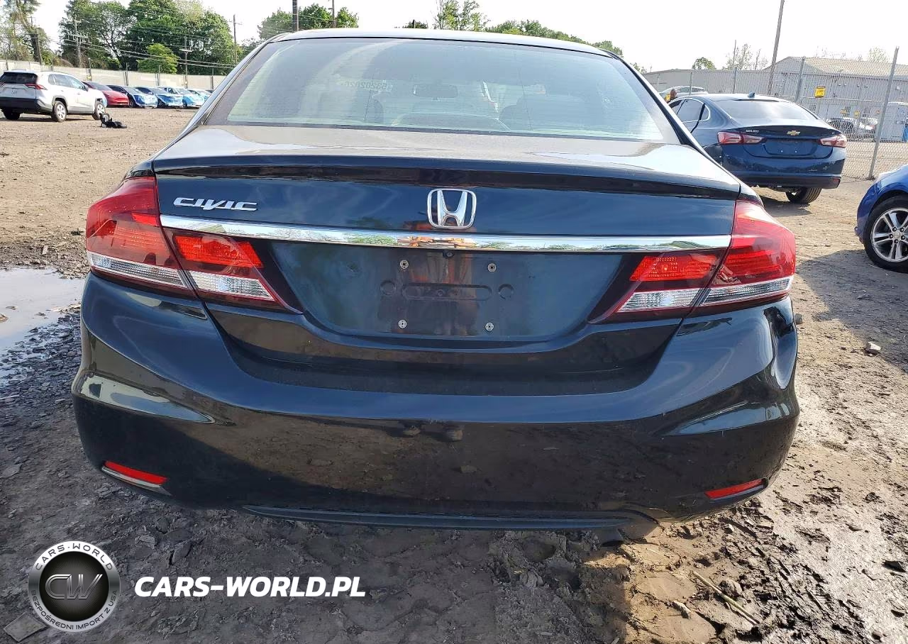 2013 Honda Civic Lx VIN:2HGFB2F59DH531364 - 6