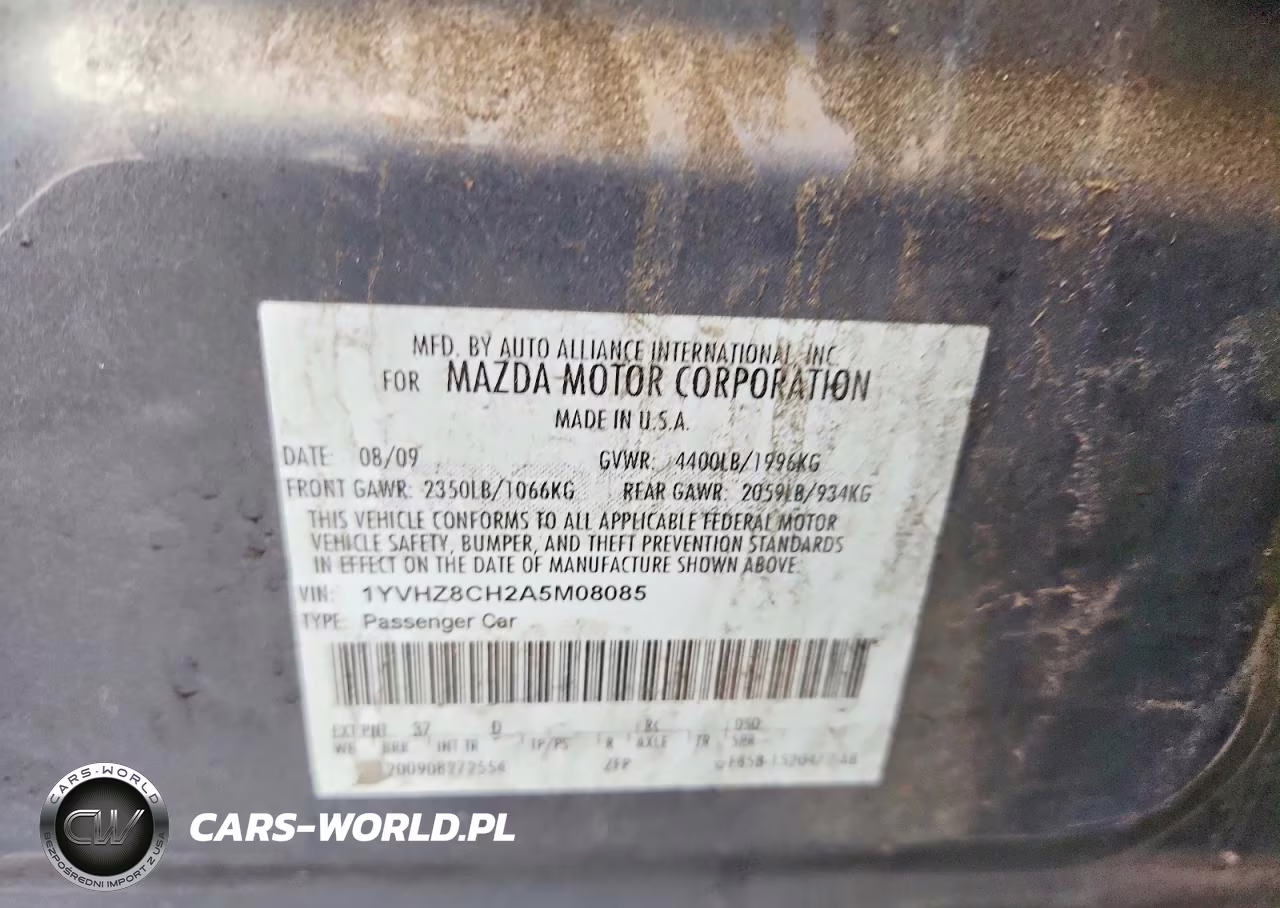 2010 Mazda 6 I VIN:1YVHZ8CH2A5M08085 - 12