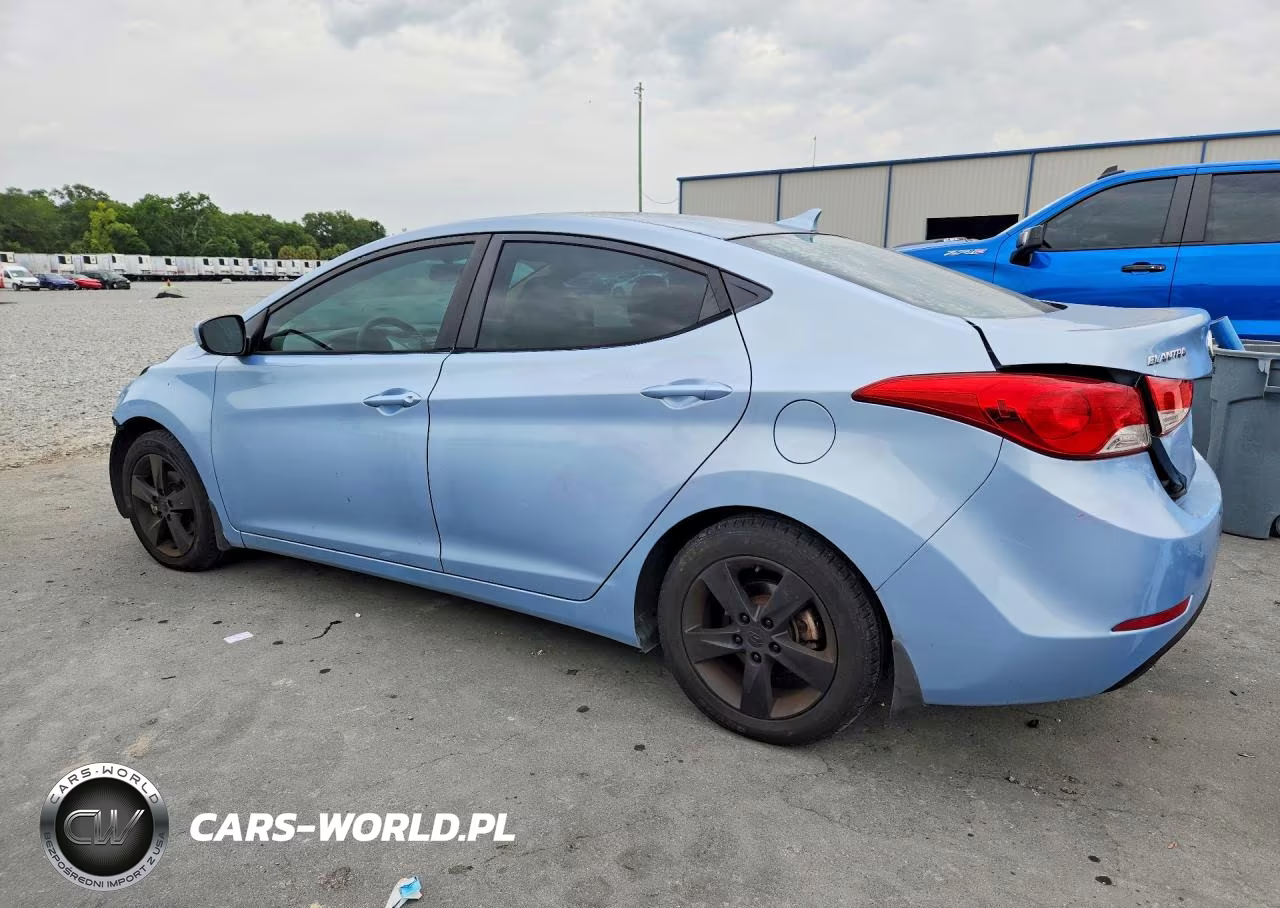 2013 Hyundai Elantra Gls VIN:KMHDH4AE2DU808467 - 2