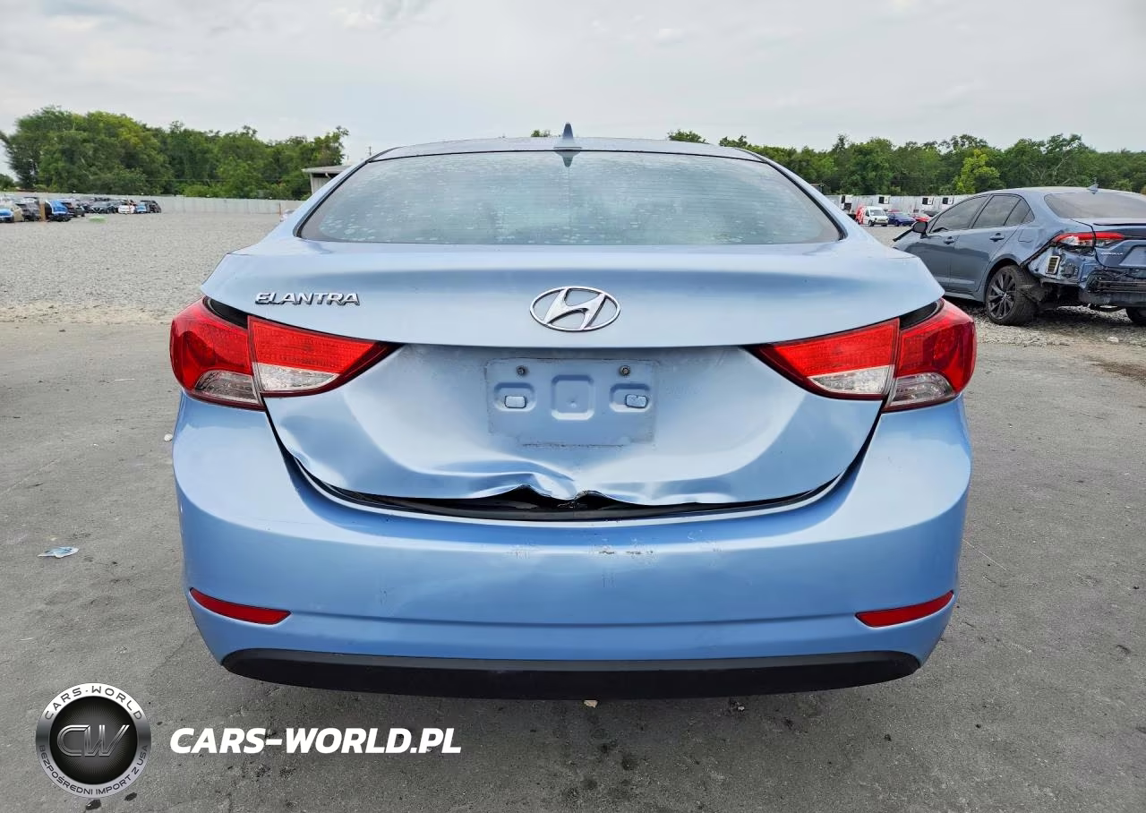2013 Hyundai Elantra Gls VIN:KMHDH4AE2DU808467 - 6