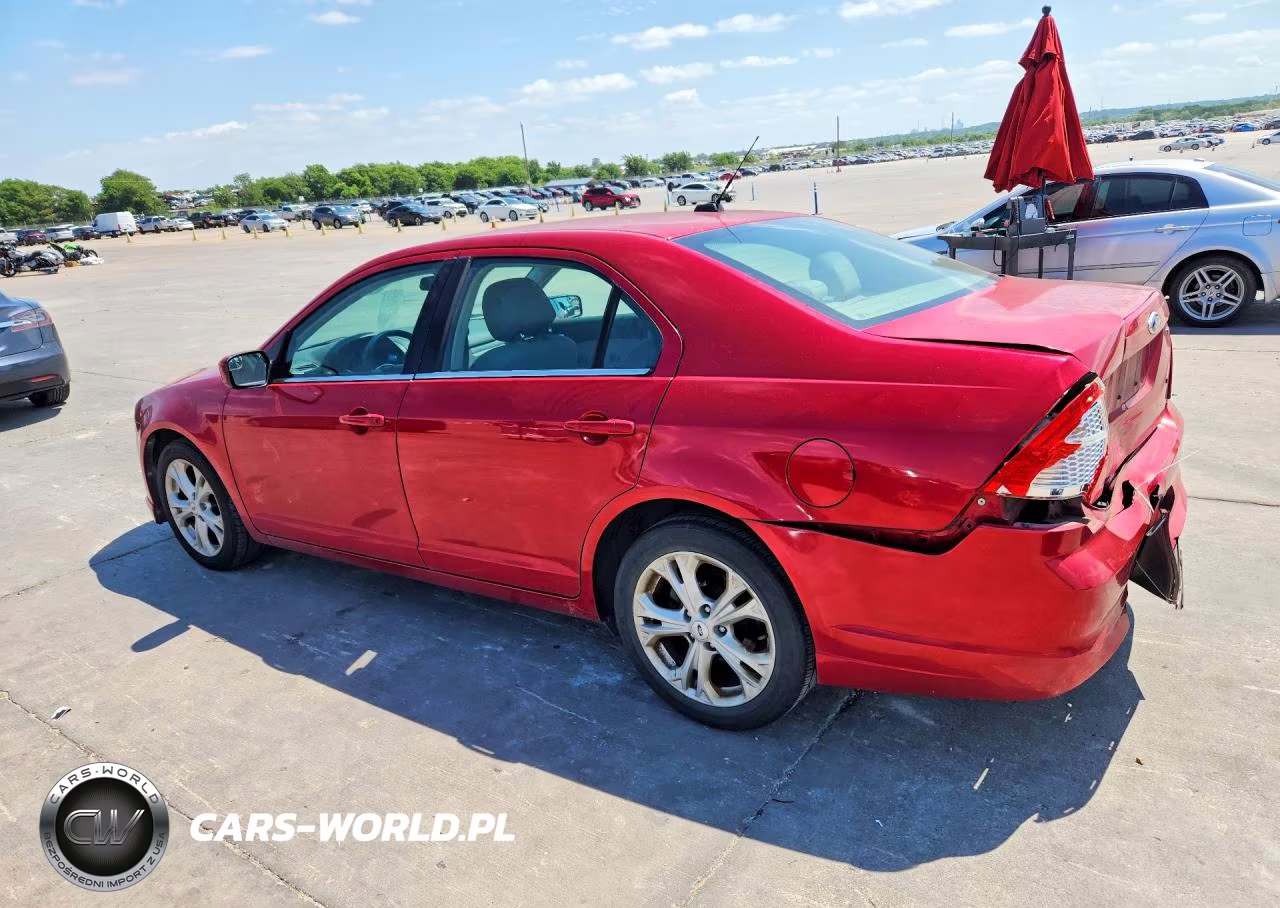 2012 Ford Fusion Se VIN:3FAHP0HA2CR258722 - 2