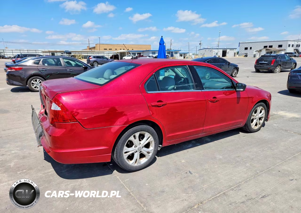 2012 Ford Fusion Se VIN:3FAHP0HA2CR258722 - 3
