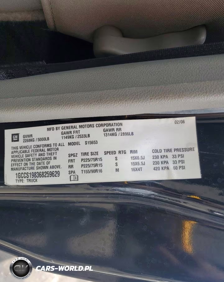 2006 Chevrolet Colorado VIN:1GCCS198368259629 - 12