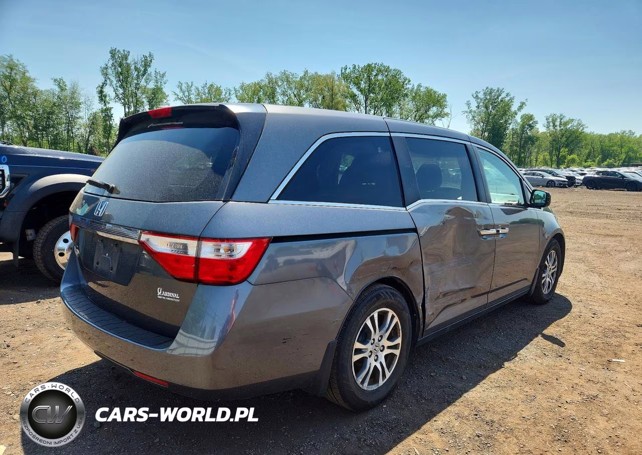 2012 Honda Odyssey Ex VIN:5FNRL5H48CB141956 - 3