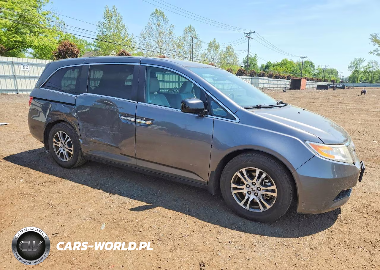 2012 Honda Odyssey Ex VIN:5FNRL5H48CB141956 - 4
