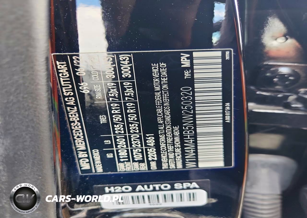 2022 Mercedes-Benz Glb 250 4Matic VIN:W1N4M4HB5NW250320 - 12