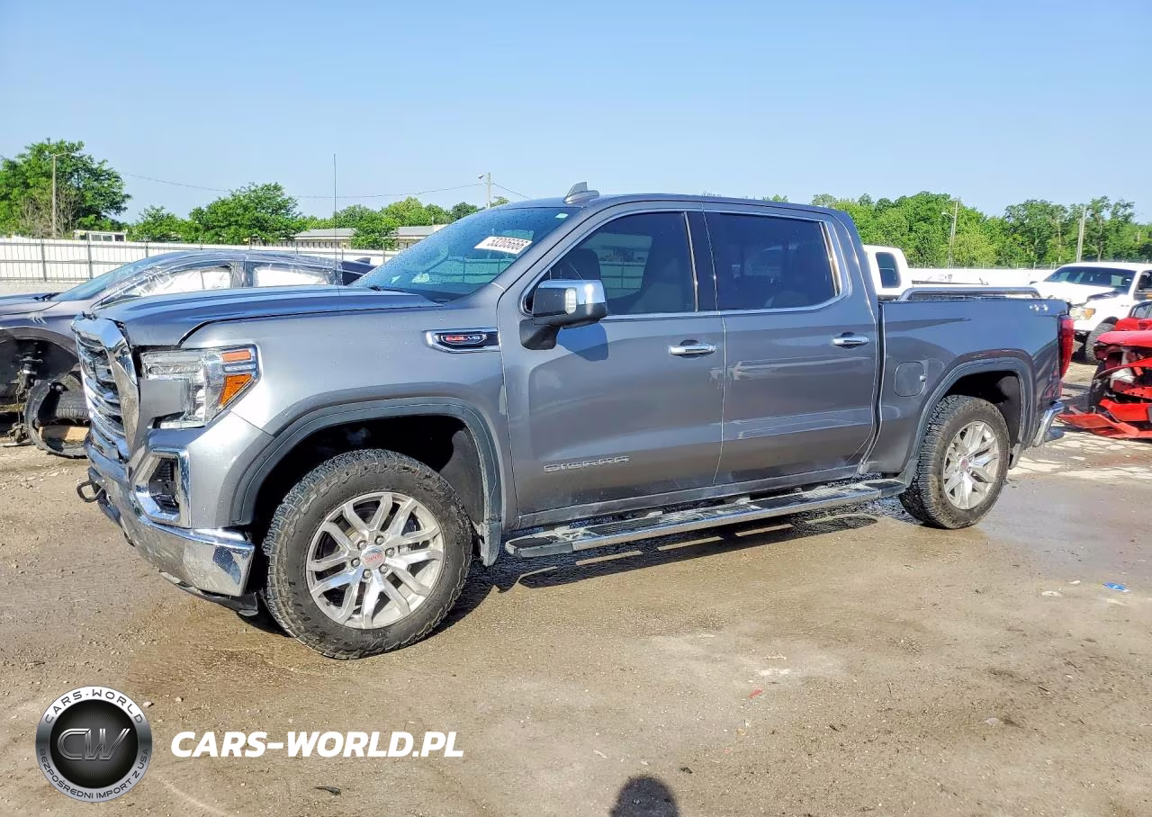 2021 GMC Sierra K1500 Slt VIN:3GTU9DEL3MG117199 - 1