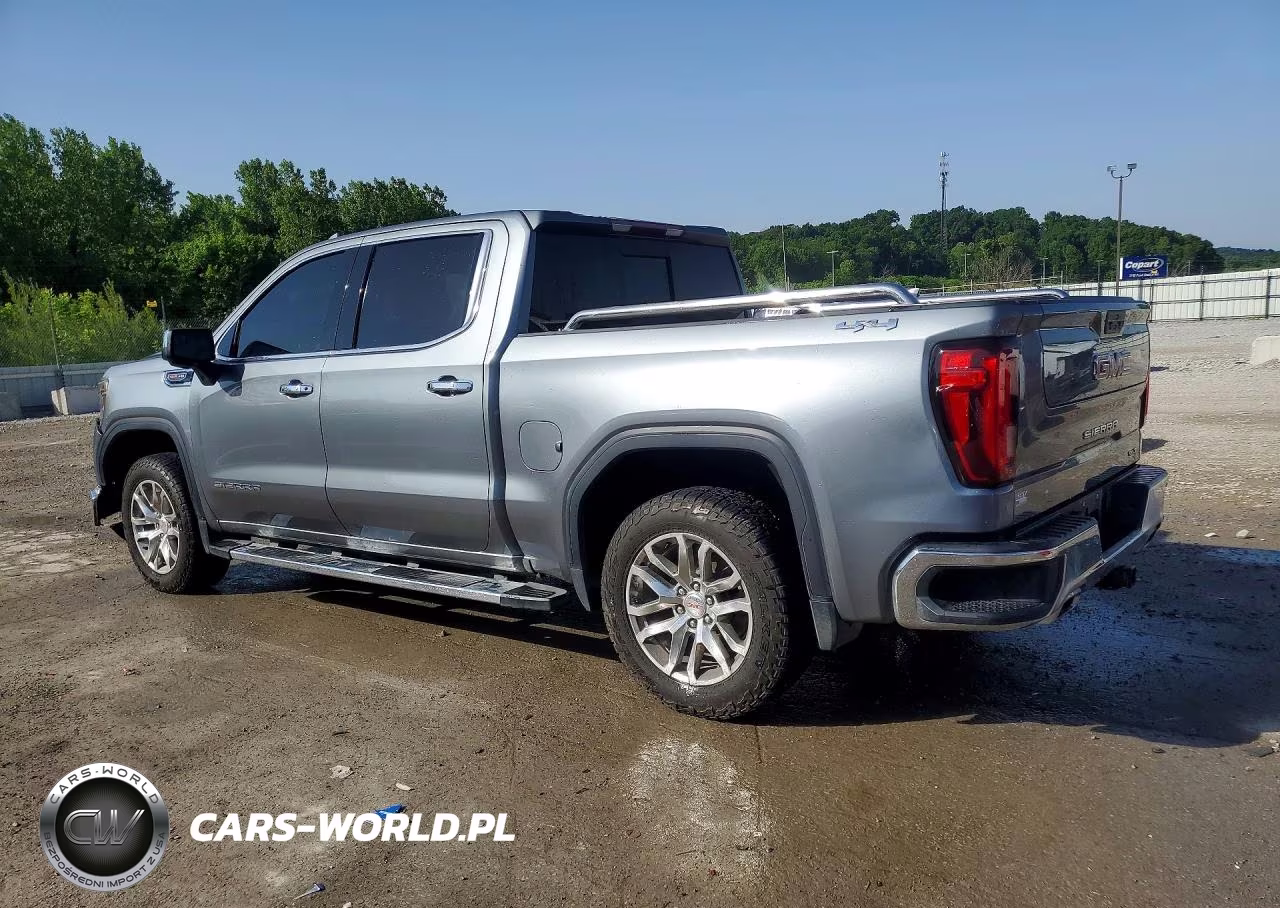 2021 GMC Sierra K1500 Slt VIN:3GTU9DEL3MG117199 - 2