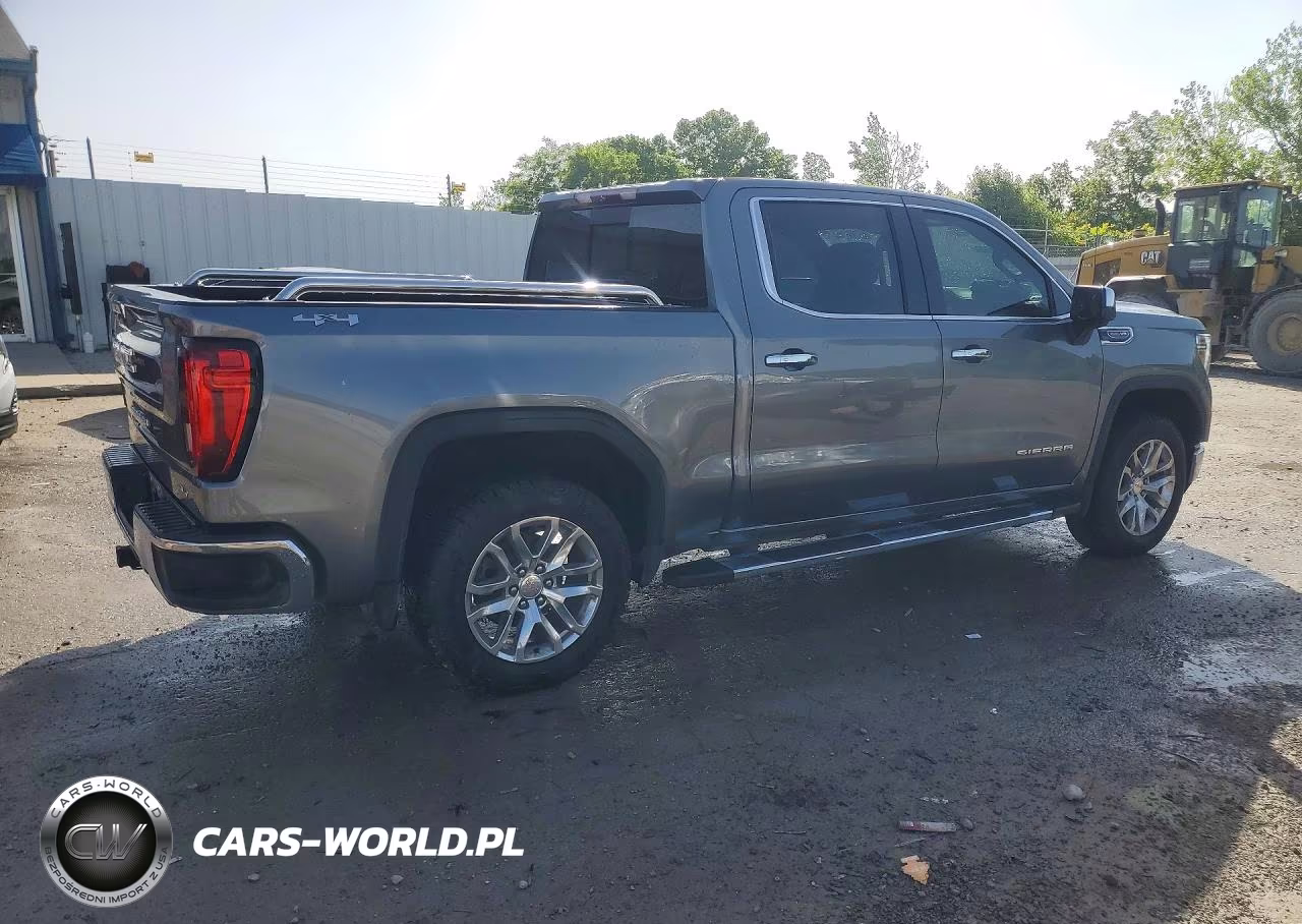 2021 GMC Sierra K1500 Slt VIN:3GTU9DEL3MG117199 - 3