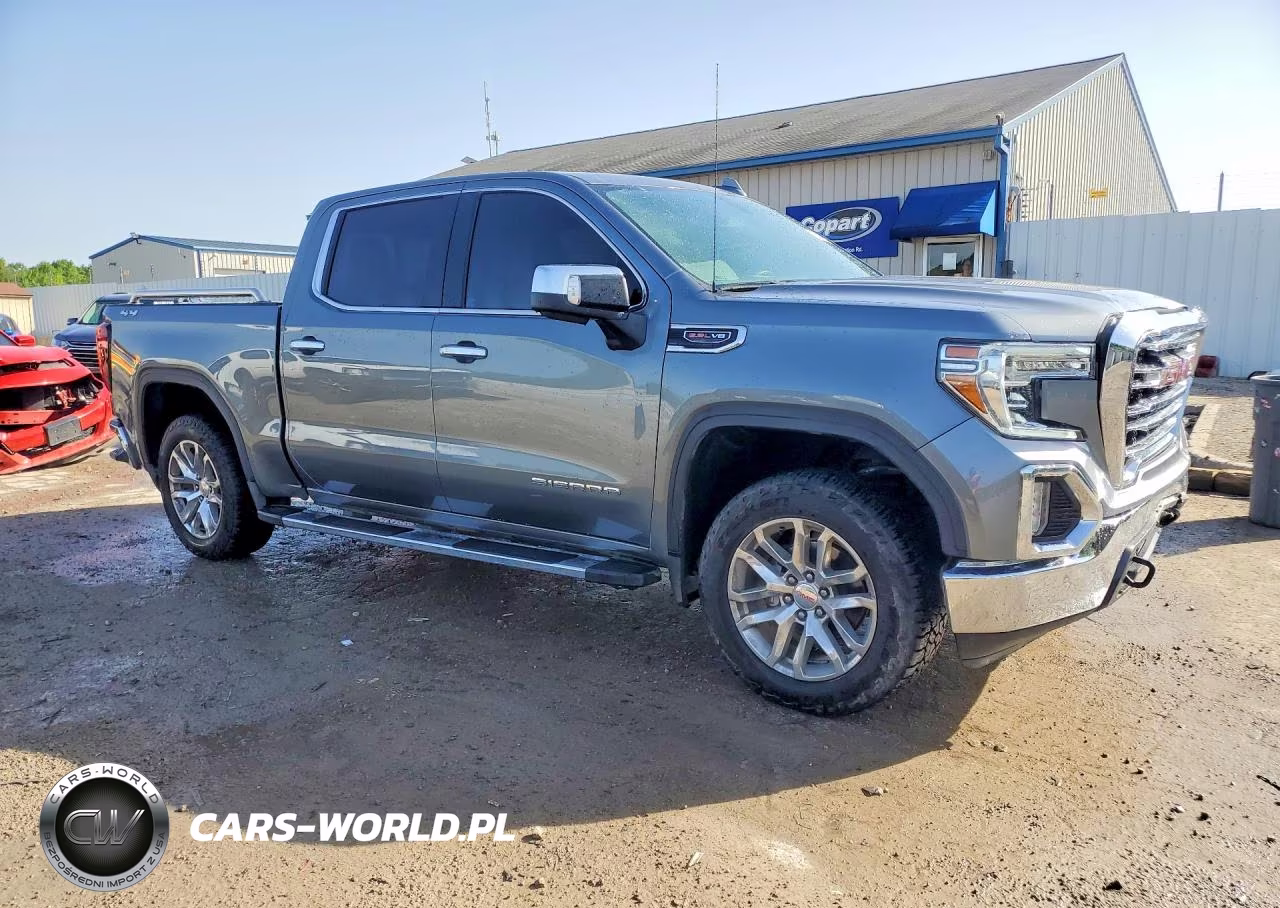 2021 GMC Sierra K1500 Slt VIN:3GTU9DEL3MG117199 - 4