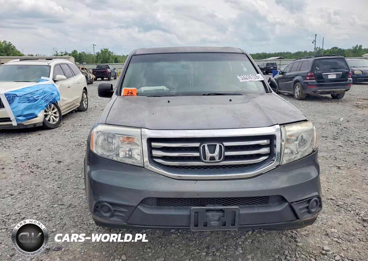 2012 Honda Pilot Lx VIN:5FNYF3H27CB005291 - 5