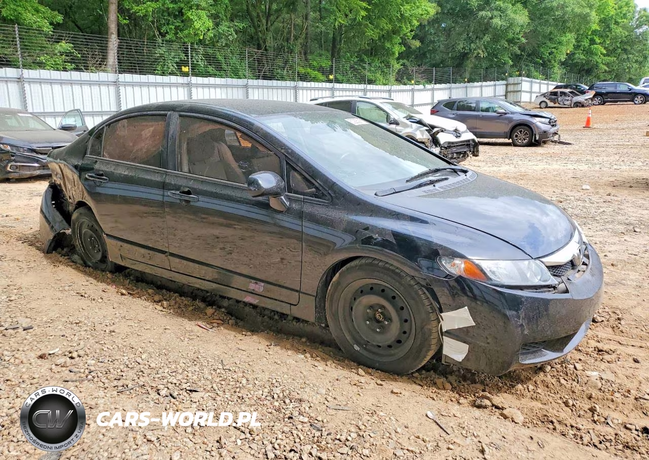 2010 Honda Civic Lx VIN:2HGFA1F51AH315243 - 4