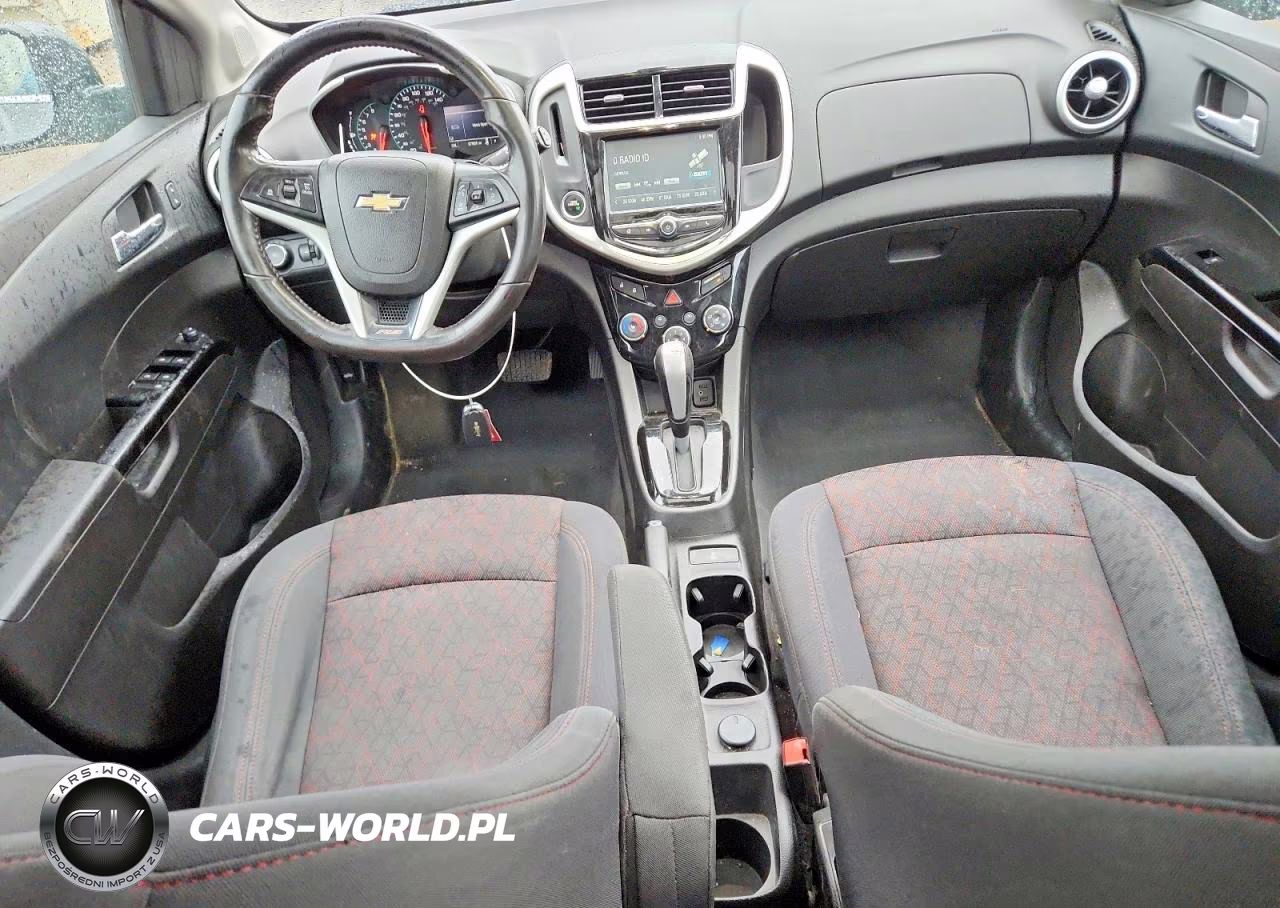 2017 Chevrolet Sonic Lt VIN:1G1JD6SB7H4145639 - 8