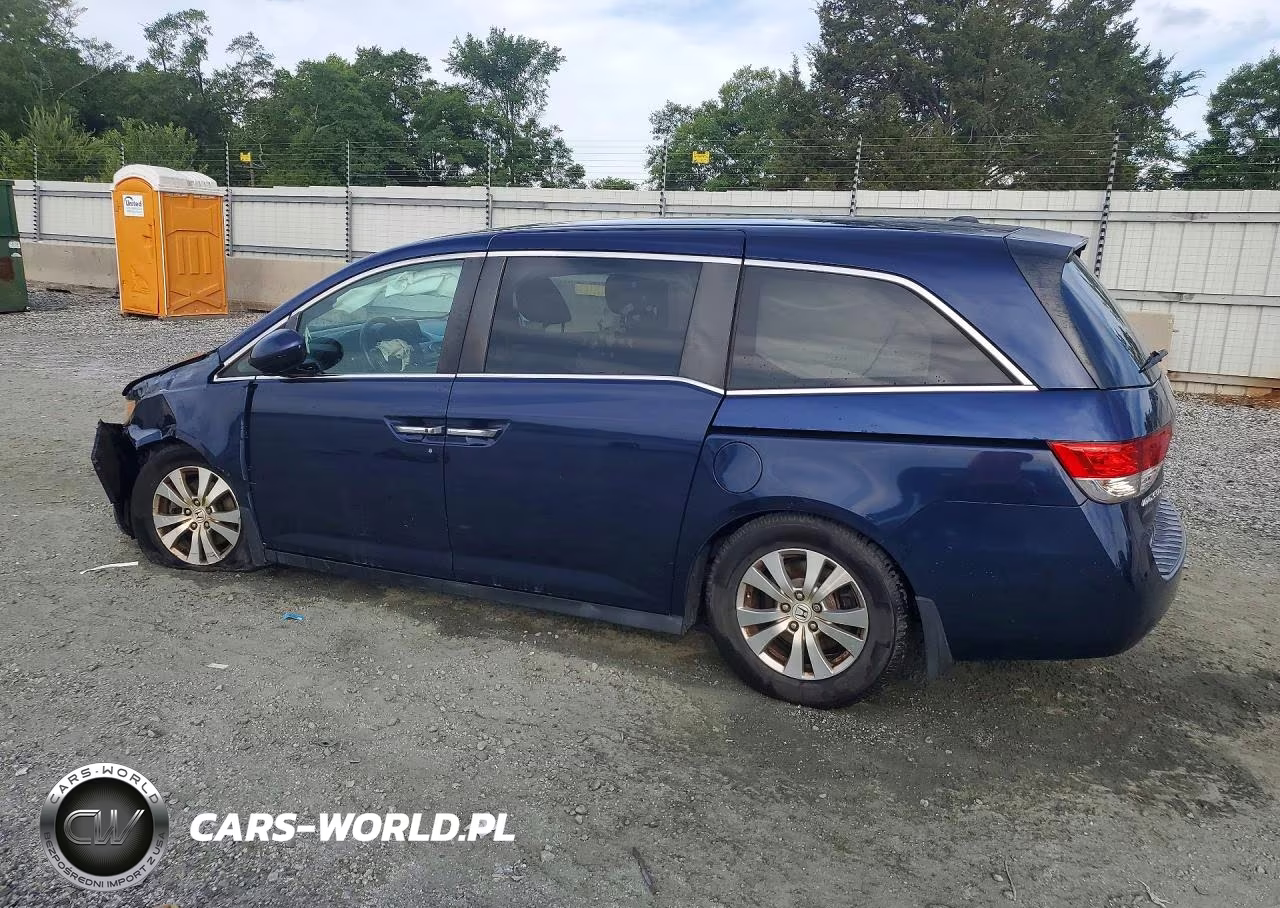 2016 Honda Odyssey Exl VIN:5FNRL5H61GB110667 - 2