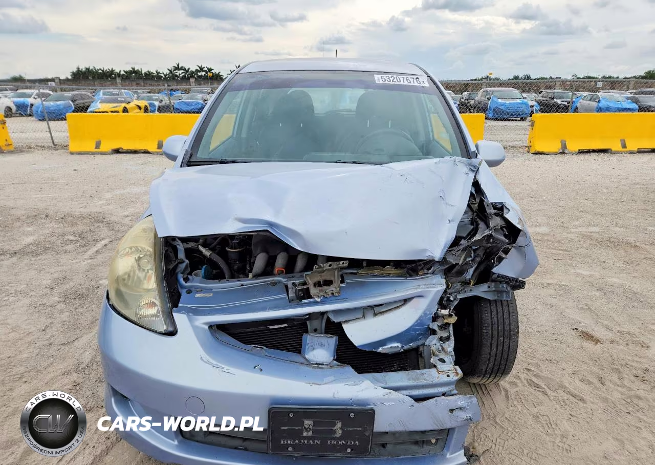 2008 Honda Fit VIN:JHMGD38438S000908 - 5