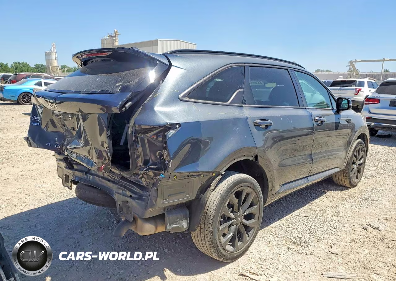 2022 Kia Sorento Sx VIN:5XYRKDLF1NG157692 - 3