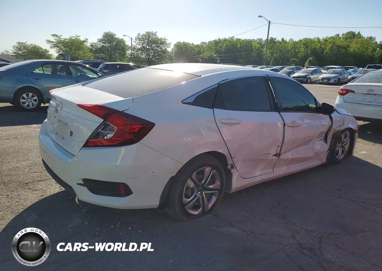2017 Honda Civic Lx VIN:19XFC2F54HE004295 - 3
